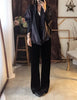 Yudx Pleated Long Sleeve Turndown Collar Cardigan Coats Woman Autumn Winter Loose Batwing Sleeve Short Jacket Designer Clothes