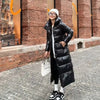Hooded Parkas Winter Warm Down Jacket Women Long Parkas Winter Coat Waterproof Cold Puffer Jacket
