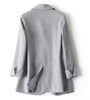 Office Lady Casual Blazers For Women Autumn Single Button Long Sleeve Outerwears Coats & Jackets Elegant