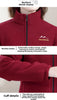 Autumn Winter Fleece Jacket Women Clothing Zipper Sweatshirt Warm Long Sleeve Thick Cardigan Sport Outdoor Warm Sweatshirt