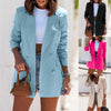 Blazers Women Minimalist Solid Outwear Elegant Office Ladies Loose Work Suit High Street Autumn Women Blazers and Jackets