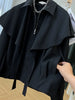 Niche Cloak Shawl Coat Women Spring and Autumn Loose Casual Jacket High End Short Jacket Coat