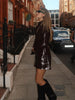 Women PU Skirt Set Casual Single Breasted Long Sleeve Female Jacket Hip Package Short Skirts Suit Lady Streetwear