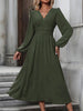 Dresses Woman Fall and Winter: Off-Shoulder Lantern Sleeve Pleated Long Dress Tops Skirts Y2k Clothes