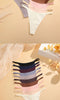 4PCS/Set Silk Seamless Thongs for Women Sexy Low Rise Panties Female Ultra Thin Breathable Underwear G-String T-Back Underpants
