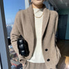 100% Wool Ladies Winter Sweater Thickening Cardigan Ladies V-neck Long Sleeve Jacket And Knitted Women Knit Cardigan Sweater