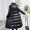 Hooded Parkas Winter Warm Down Jacket Women Long Parkas Winter Coat Waterproof Cold Puffer Jacket