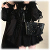 Original Japanese Lace Off-Shoulder Long Sleeve Dress Sweet Girl Kawaii Bowknot Women's Elegant Lolita Short Dresses