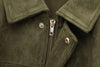 Fall Winter Women's Bomber Jacket Lapel Long Sleeve Zipper Suede Jacket Women High Street Jackets Coats Outerwears