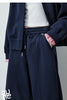 Women's Lazy Academy Soft American Curved Leg Trousers Autumn Paneled Design Pear Figure Shaping Pants