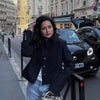 Spring Stand Collar Jacket For Women Elegant Court Long Sleeve Military Short Coats Lady High Street Chic Y2K Outerwear