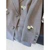 High-Quality Embroidery Blazer Jacket Women Autumn Long Sleeve Casual Female Temperament Ladies Suit Outerwear Tops