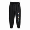Womens Casual Loose Long Pants Outdoor Friends Letter Printed Trousers Spring Autumn Winter Fleece Sports Sweatpants