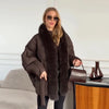 Casual Thicken Women's Jacket Waist Belt Full Sleeve Female Padded Coat Warm Winter Chic Loose Street Lady Outerwear