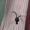 Pleated Lapel Collar Autumn Winter Thickened Pleated Women's Trench Coat Chic Loose Single Breasted Cotton Jacket