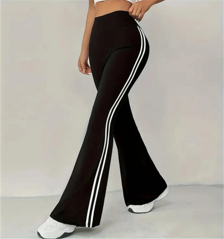 Women's Slim Casual Flare Pants Hight Waist Fashin Micro Pull Trousers Spring Summen Female Outfit Pant Street Chic Clothes
