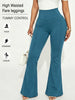 Women's Soft Flare Pants High Waisted Tummy Control Workout Yoga Leggings Bell Bottoms