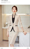 Apricot Suits Women Autumn Temperament Business Formal Blazer And Skirt Sets Office Ladies Work Wear Black