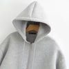 Hoodie Woman Outerwears Long Sleeve Demi-Season Women Jacket Coat Casual Sweatshirt With Zipper Grey Black Jacket Coats