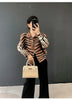 Spring Pleated Women's Lightweight Jacket Lapel Single Breasted Jacket Niche Chic Print Casual Top 2DB6159