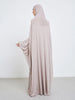 Islamic Prayer Abaya Muslim Women Abayas Long Sleeve Hooded Modesty Ramadan Dresses With Hijab Jilbabs Middle Eastern Kaftans