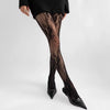 1 Piece Women 4 Colors Black White Wine Khaki Floral Romantic Hollow Out Lady Sexy Fishnet Tight Pantyhose