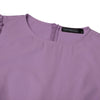 Elegant Women Pleated Dress Classy Smocked Cuffs Long Sleeve O Neck Fit and Flare Long Vestidos Commute Solid Party Robes