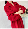 101801 Women Coat Winter Women's Jacket 10% Cashmere 90% Wool Classic Camel Wool Coat