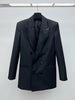 Women's Double Breasted Blazer Classic Versatile Comfortable Ladies Jacket