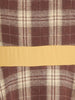 Mock Neck Bowknot Plaid 50s Vintage Dresses for Women 3/4 Length Sleeve Autumn Winter Elegant Pockets Midi Dresses