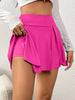 Women's High Waisted Solid Color Pants Skirt Suitable for Work Commuting Daily Shopping Dating Slim Fitting and Versatile