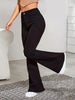 Women Flare Stretch Moustache Jeans Skinny Bell Bottom High Waist Gray Denim Pants Lady Classic Y2K Punk Long Trousers