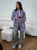 Blouse Women's Shirts Spring Autumn Plaid Long Sleeve Shirt Loose Tops Casual Coat Женский Топ Blusas Mujer Рубашка Женская