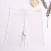 Plus Size Women's Safety Pants Lce silk Thin Breathable Non-Curling Boxer Shorts High Waist Short Pants four-corner Legging M 4X