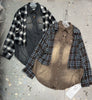 Single Breasted Jeans Patchwork Shirts for Women Autumn Korean Style Loose Long-sleeved Shirts