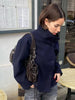 Spring Stand Collar Short Jacket For Women Elegant Long Sleeve Single Breasted Coat Elegant Lady Outerwear High Street