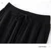 Women 100% Wool Pants Autumn and Winter Soft Comfortable High-Waist Knitted Thicken Pants Female Thin pants Casual Trousers