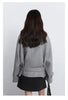Women Korean Coat Loose Casual Woolen Single-sided Detachable Collar Female Overcoat Ladies Jacket Autumn Winter