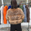 Faux Fur Coat Women's Jacket Winter Warm Thick Fox Raccoon Leather Brown Plus Size Especially Fake Fur Cold