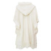 Womens Bohemian Hooded Knitted Shawl Winter Warm Button Wraps Scarf Coat Cloak Cardigan