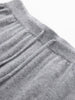 Women Cashmere Pants Autumn Winter Casual Loose Long Bloomers 100% Cashmere Knit Pants Chic Drawstring Pocket Cashmere Trousers