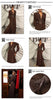 Dresses For Women Plunging V Neck High Waist Belt Long Sleeves Wedding Party Dress Brown Gowns