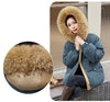 Cotton-Padded Jacket Women Winter Heavy Wool Collar Parkas Short Coat Female Thick Warm Down Cotton Overcoat Ladies Top