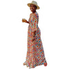 Long Dress Women Dresses A Line Vestidos Y2k Streetwear V Neck Full Sleeve Print Dot Elegant Party Night Work High Waist