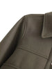 Jackets For Womens Autumn Solid Front Pockets Button Long Sleeve Jacket Elegant Woman Casual Outerwear Coat