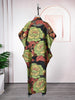 Dubai African Muslim Caftan Marocain Evening Party Christmas Dresses Kaftan Abayas Robe Boubou Africain Femme