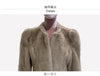 Autumn Winter Elegant Chic Short Fitted Faux Fur Blazer Women Single Button Puff Sleeve Fluffy Jacket