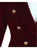 Brand Spring Women Slim Velvet Blazer Jacket Double Breasted Simple Lady Blazers High Grade OL Clothing