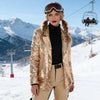 Dressy Sequin Coat Women's Sequin Jacket Shiny Open Front Blazer Jacket Party Sparkly Long Sleeve Cardigan Coat With Pockets 80%