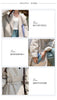 Autumn Simple Style Korean Long Stand-up Collar White Trench Coat Women's Trench